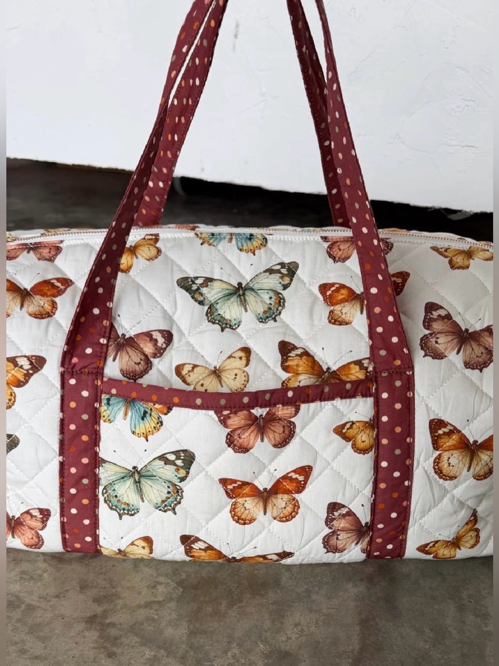 Blakeley Butterfly Weekender Duffel Bag